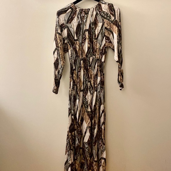 H&M snake print maxi dress - Picture 3 of 4